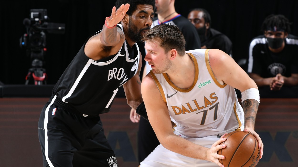 Kyrie Irving Brooklyn Nets Luka Doncic Dallas Mavericks